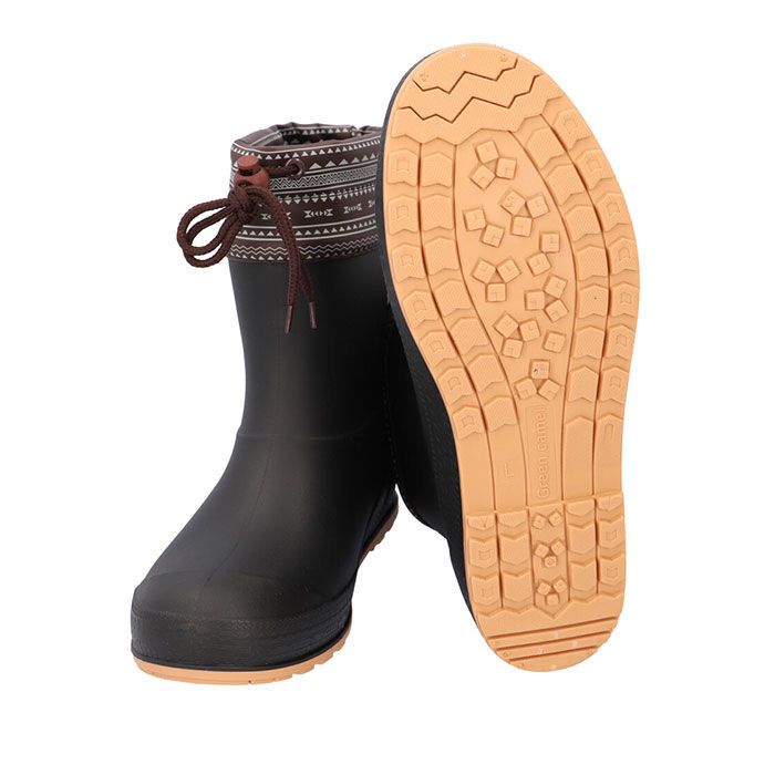 BACKYARD FAMILY「ショートブーツ レディース 通販 メンズ レインシューズ フード付 ショート 長靴 ながぐつ 軽量」|その他|