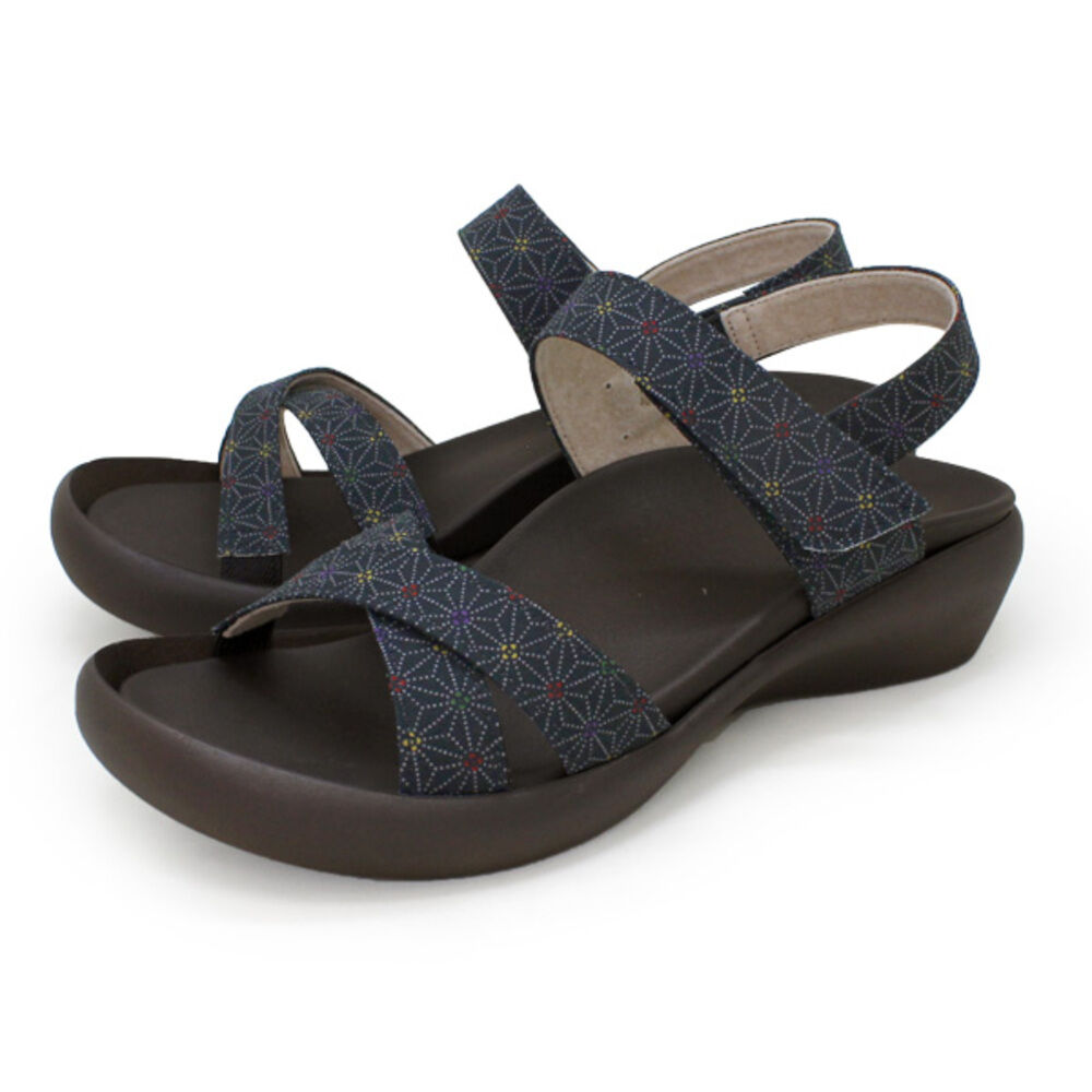 BACKYARD FAMILY「リゲッタカヌー サンダル CJFW3518 通販 日本製 コンフォートサンダル ストラップサンダル」|サンダル|ブラック1