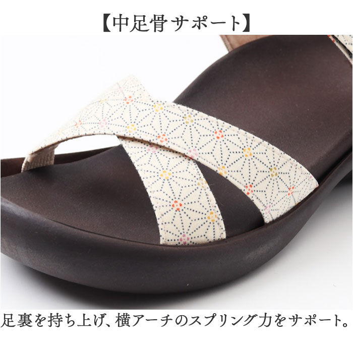 BACKYARD FAMILY「リゲッタカヌー サンダル CJFW3518 通販 日本製 コンフォートサンダル ストラップサンダル」|サンダル|