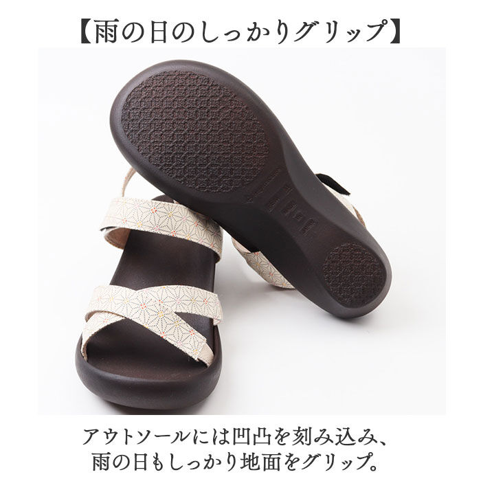 BACKYARD FAMILY「リゲッタカヌー サンダル CJFW3518 通販 日本製 コンフォートサンダル ストラップサンダル」|サンダル|