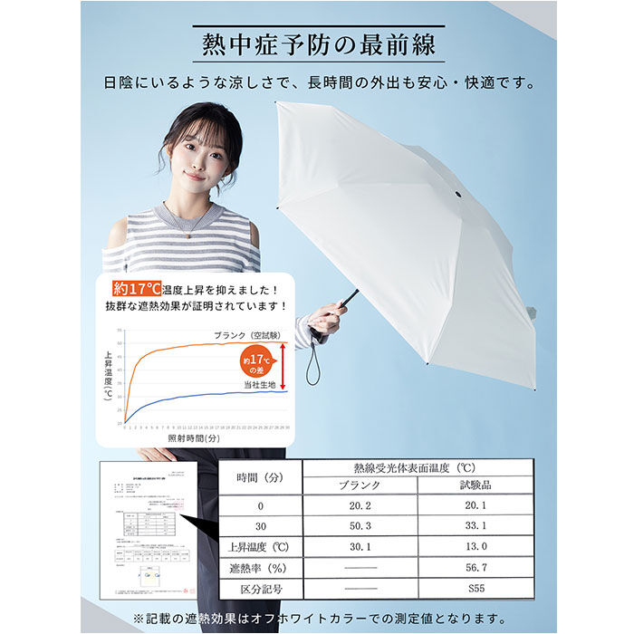 BACKYARD FAMILY「KIZAWA 日傘 折りたたみ 通販 キザワ M50BC065RPI 折りたたみ傘 折りたたみ日傘」|傘|