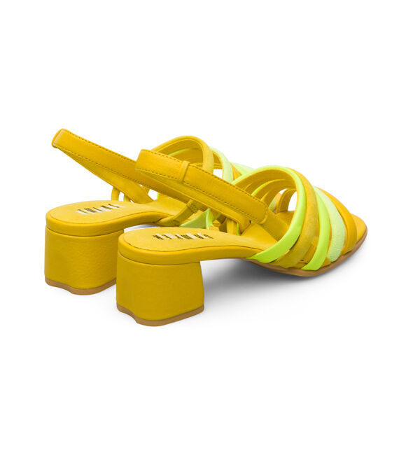 CAMPER「[カンペール] TWINS / ストラップサンダル プレーントゥ 5.1cmヒール」|サンダル|