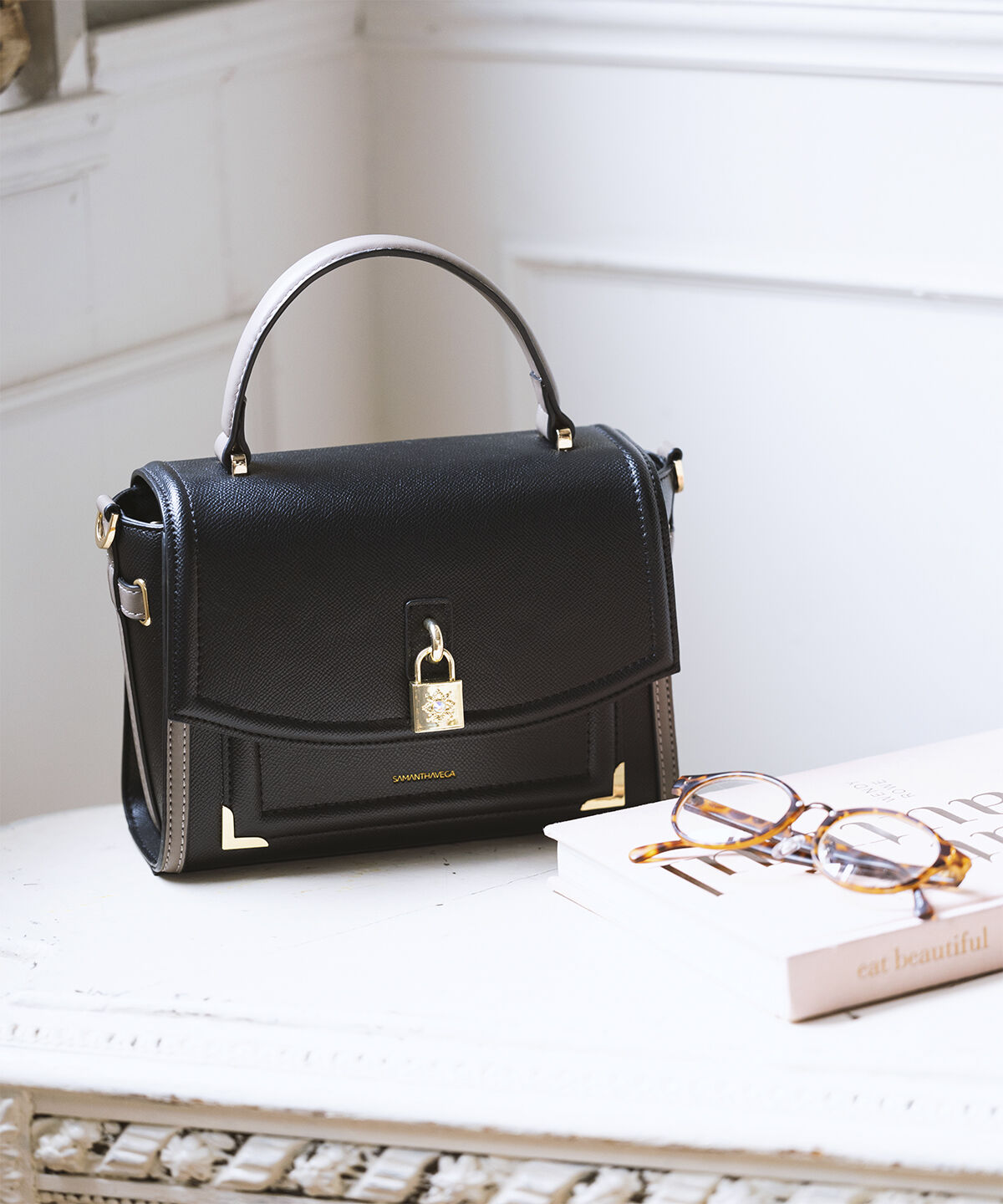 Samantha Vega「パドロックスクエアショルダーバッグ」|ショルダー・メッセンジャー|