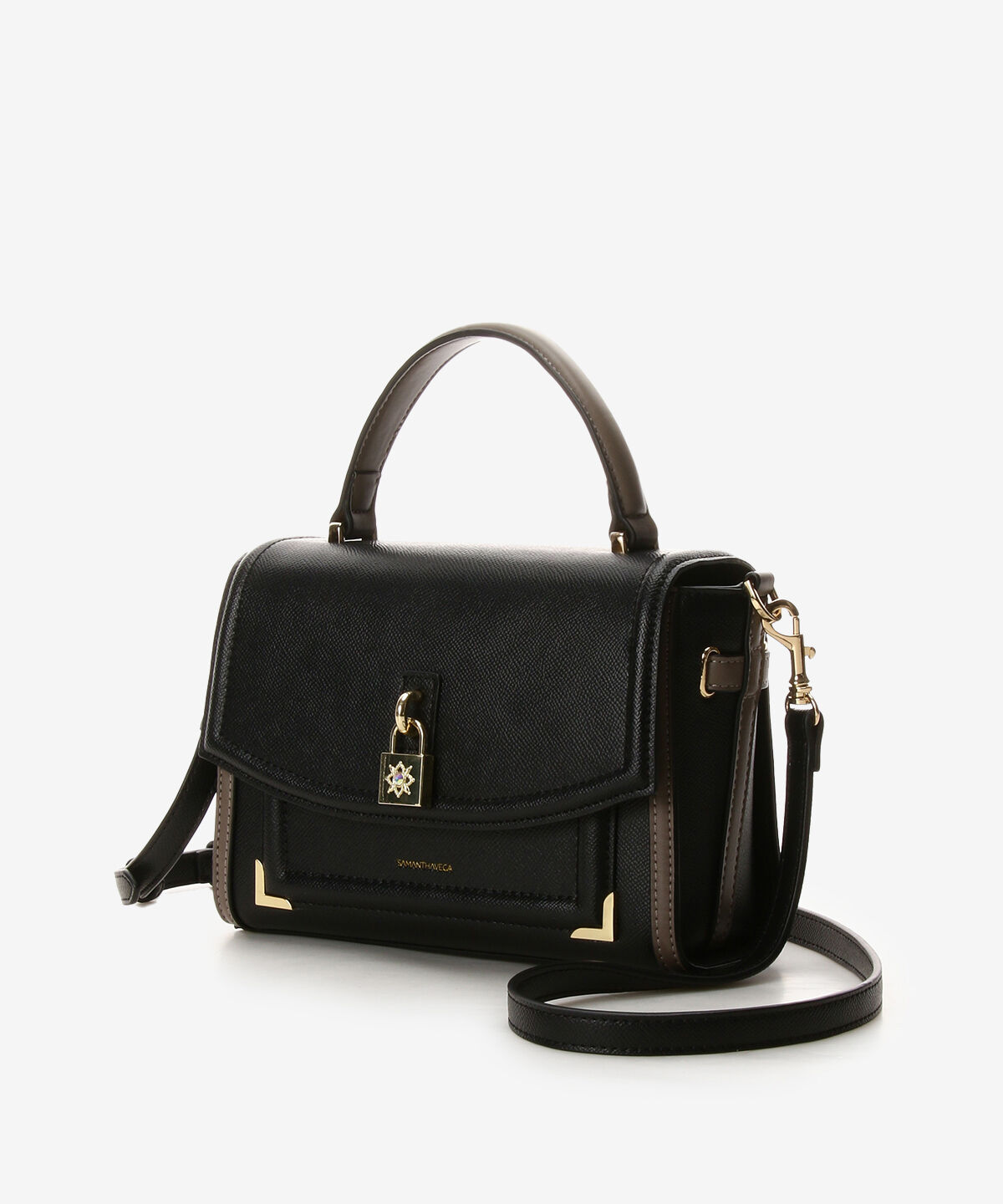 Samantha Vega「パドロックスクエアショルダーバッグ」|ショルダー・メッセンジャー|