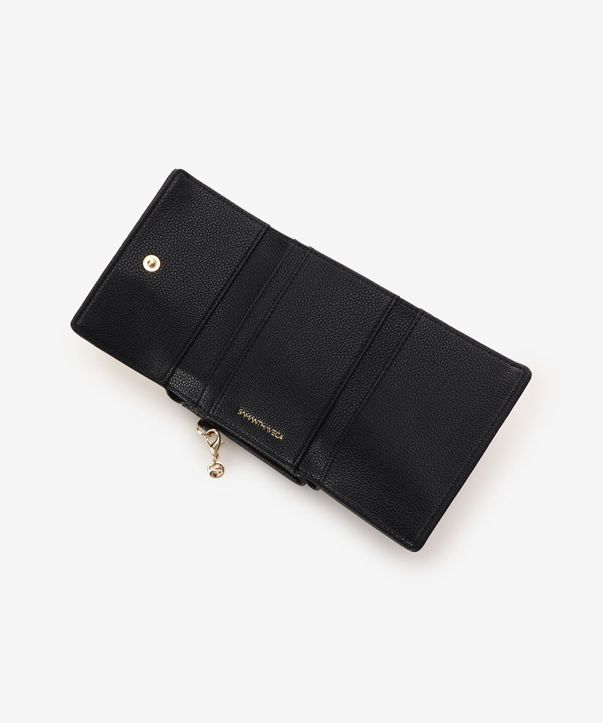 Samantha Vega「サイドダイヤカット折財布」|財布|