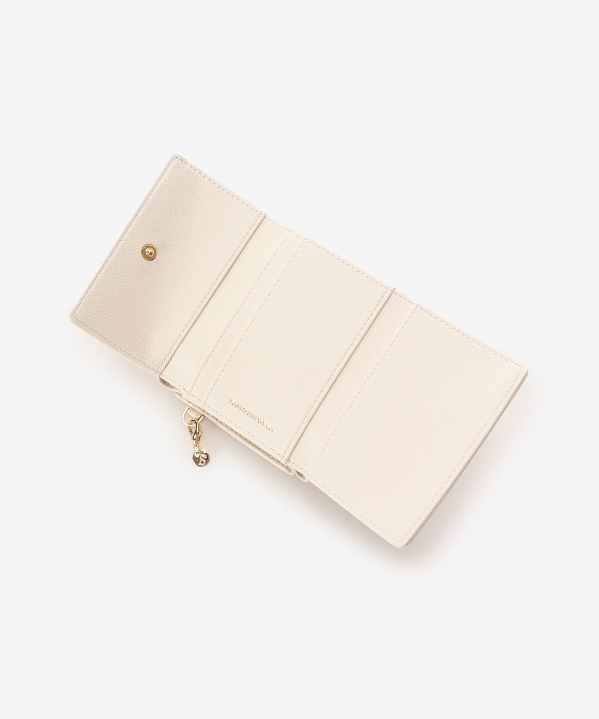 Samantha Vega「サイドダイヤカット折財布」|財布|