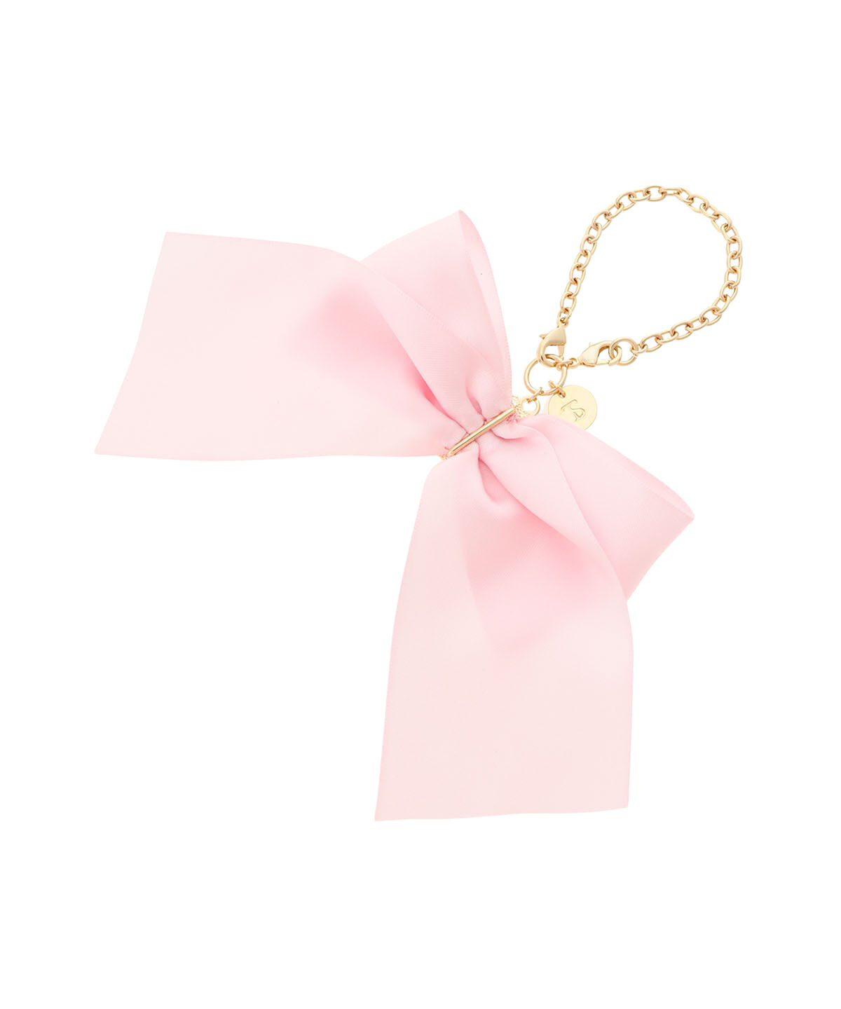 Samantha Vega「サークルビジューリボンバッグチャーム」|チャーム・キーホルダー|