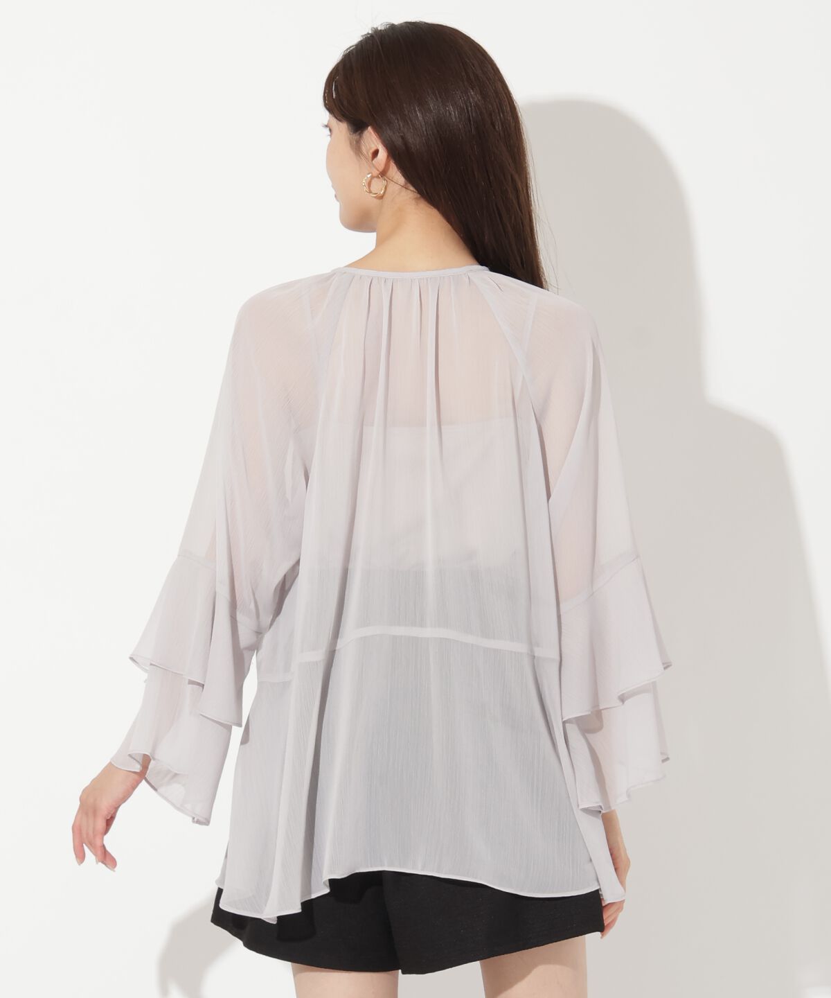 アンドクチュール「バタフライチュニック」|チュニック|