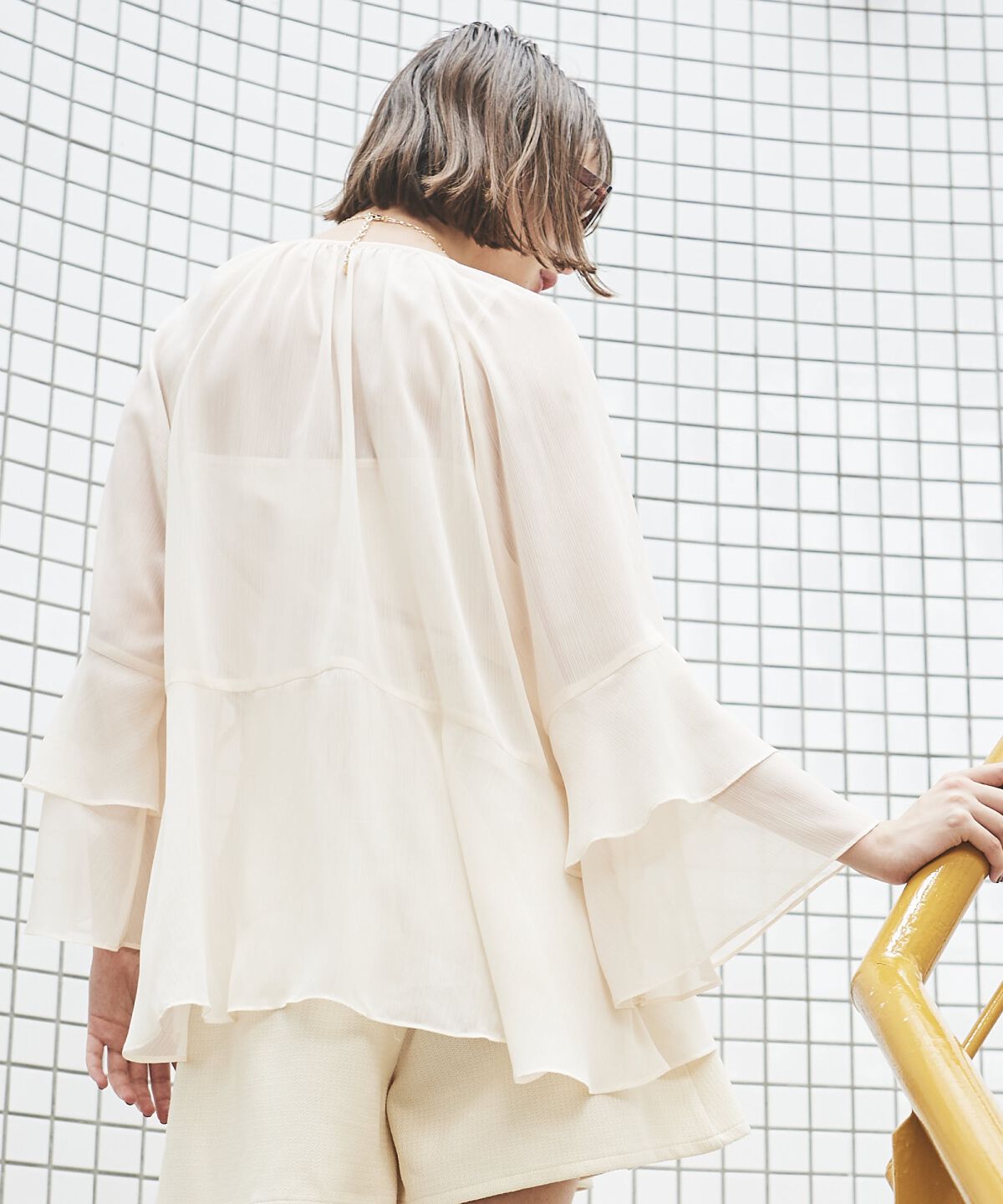 アンドクチュール「バタフライチュニック」|チュニック|