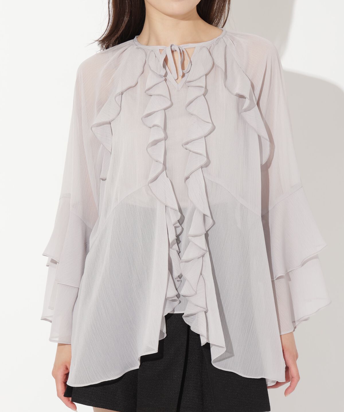 アンドクチュール「バタフライチュニック」|チュニック|