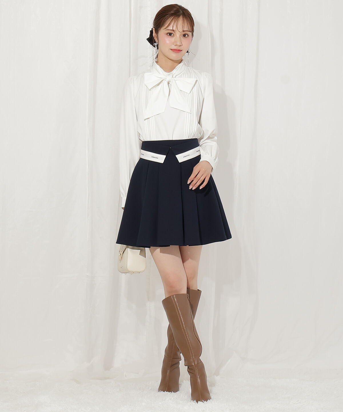 WILLSELECTION「ボリュームスリーブピンタックブラウス」|シャツ・ブラウス|