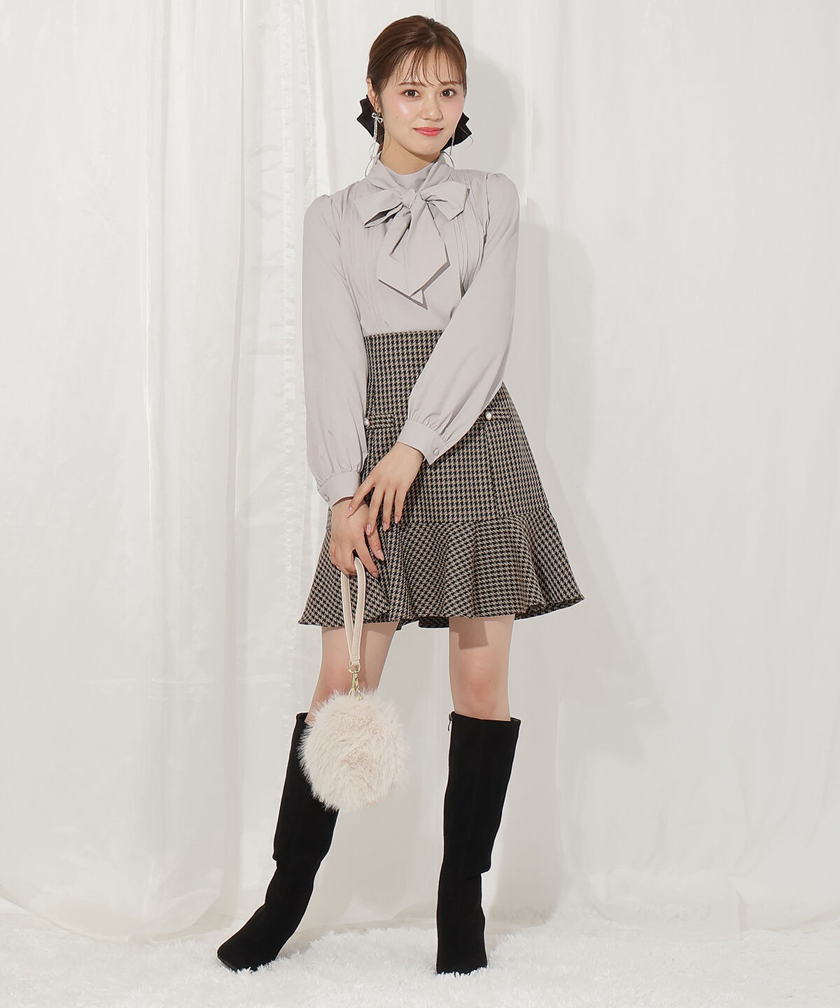 WILLSELECTION「ボリュームスリーブピンタックブラウス」|シャツ・ブラウス|