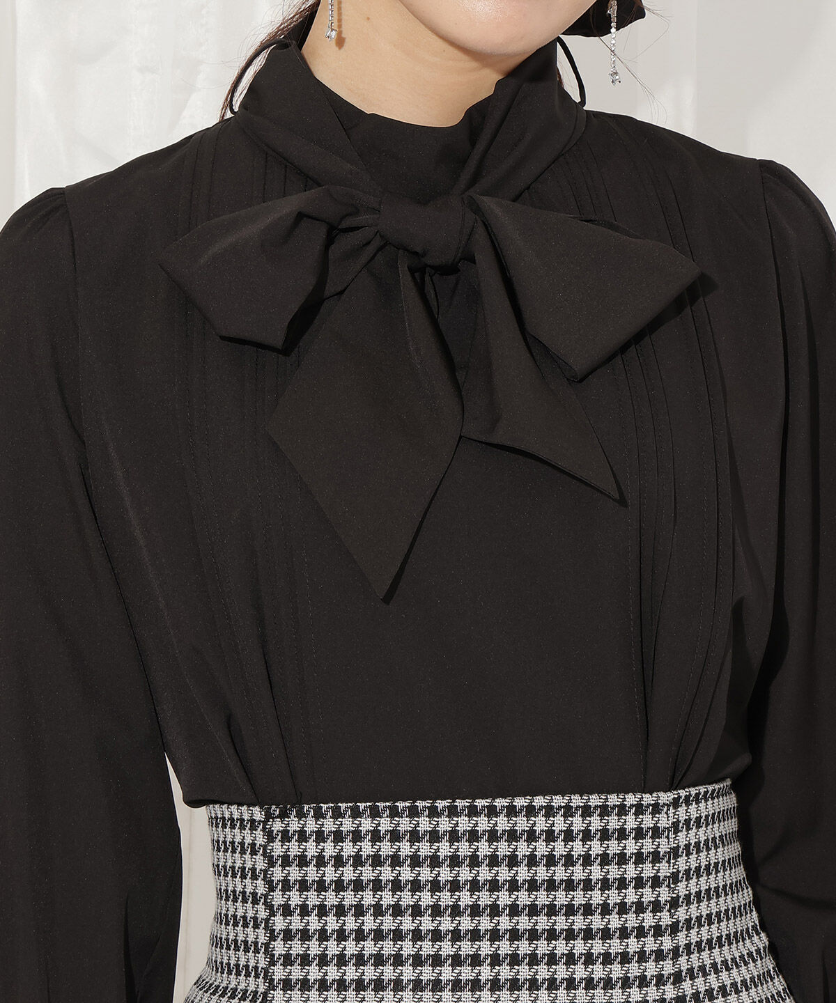 WILLSELECTION「ボリュームスリーブピンタックブラウス」|シャツ・ブラウス|