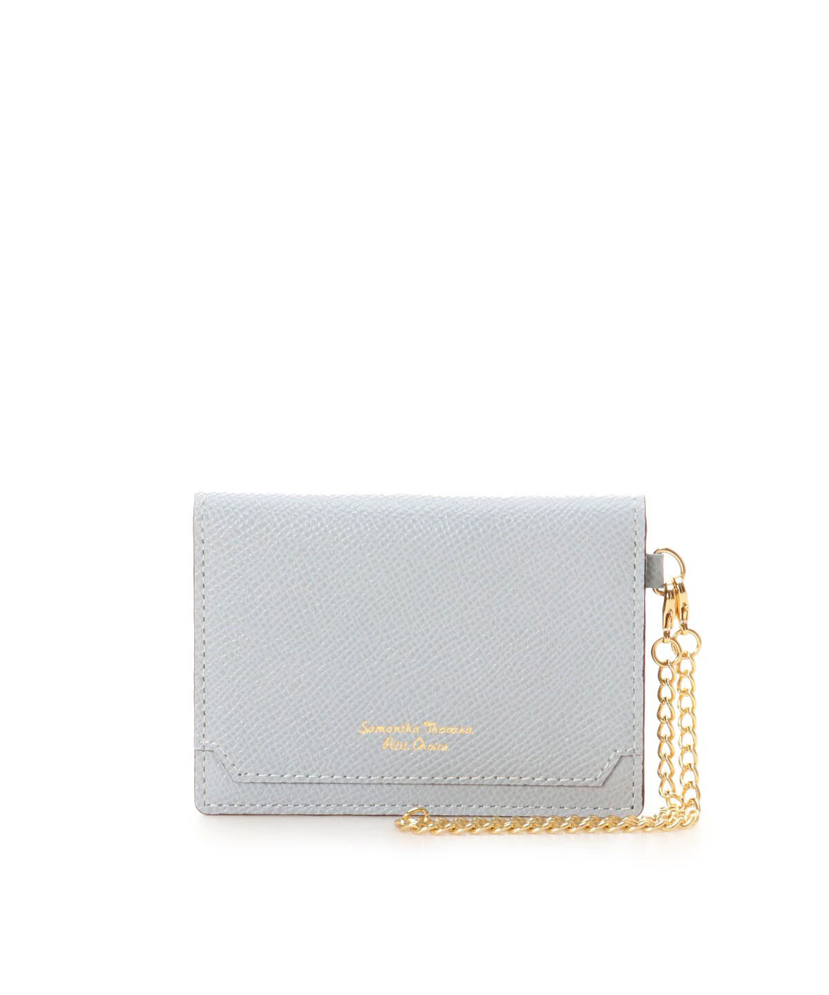 Samantha Thavasa Petit Choice「インサイドバイカラー パスケース」|定期入れ|ダルブルー