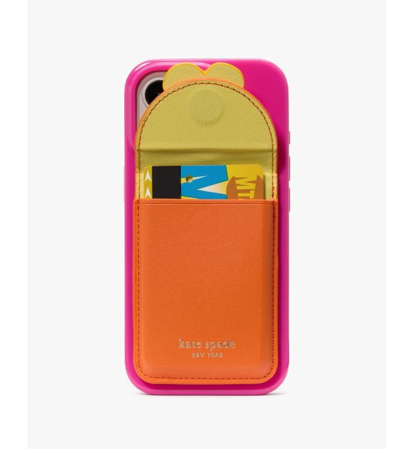 kate spade new york「フローラル ハードウェア アイフォン 16 Pro ケース」|モバイルケース|