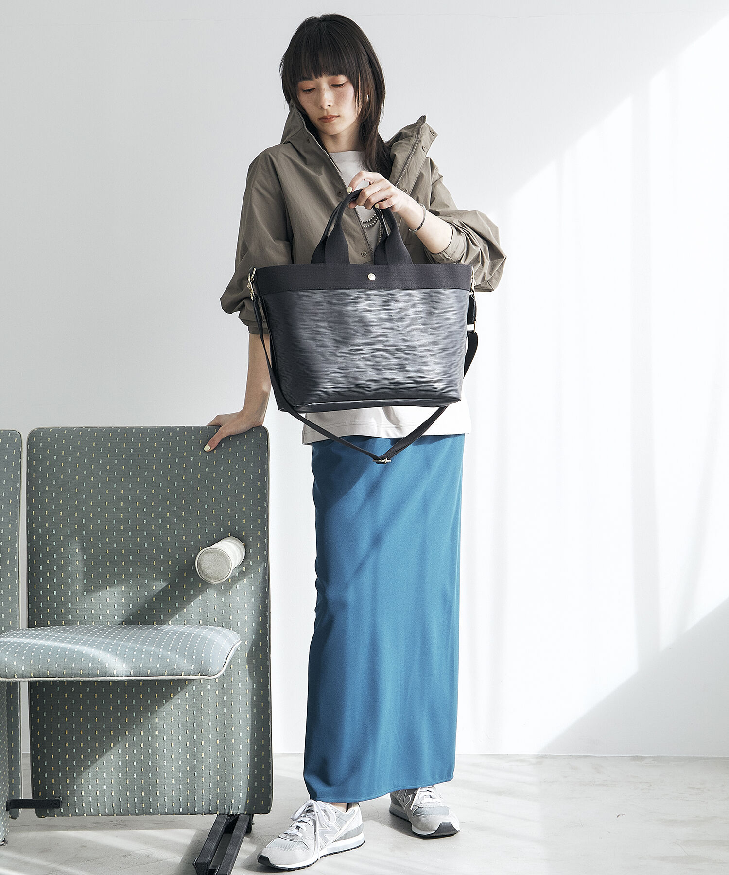 TOPKAPI BREATH「【人気色が限定復活！】【Breath TOPKAPI】RIPPLE リプル A4 トート バッグ L（ショルダー付き）」|ハンドバッグ|