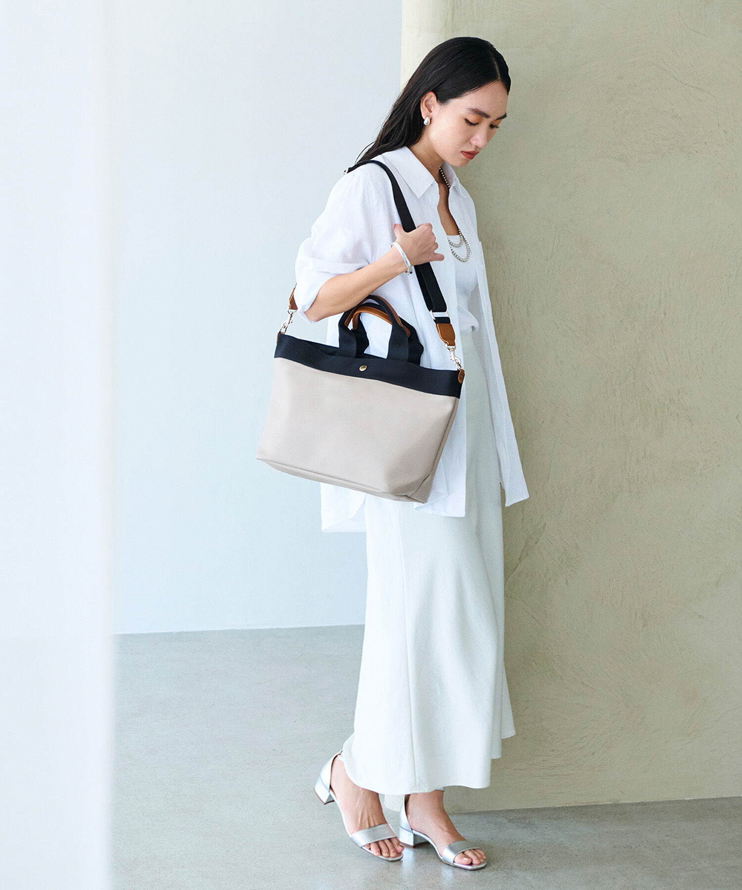 TOPKAPI BREATH「【人気色が限定復活！】【Breath TOPKAPI】RIPPLE リプル A4 トート バッグ L（ショルダー付き）」|ハンドバッグ|