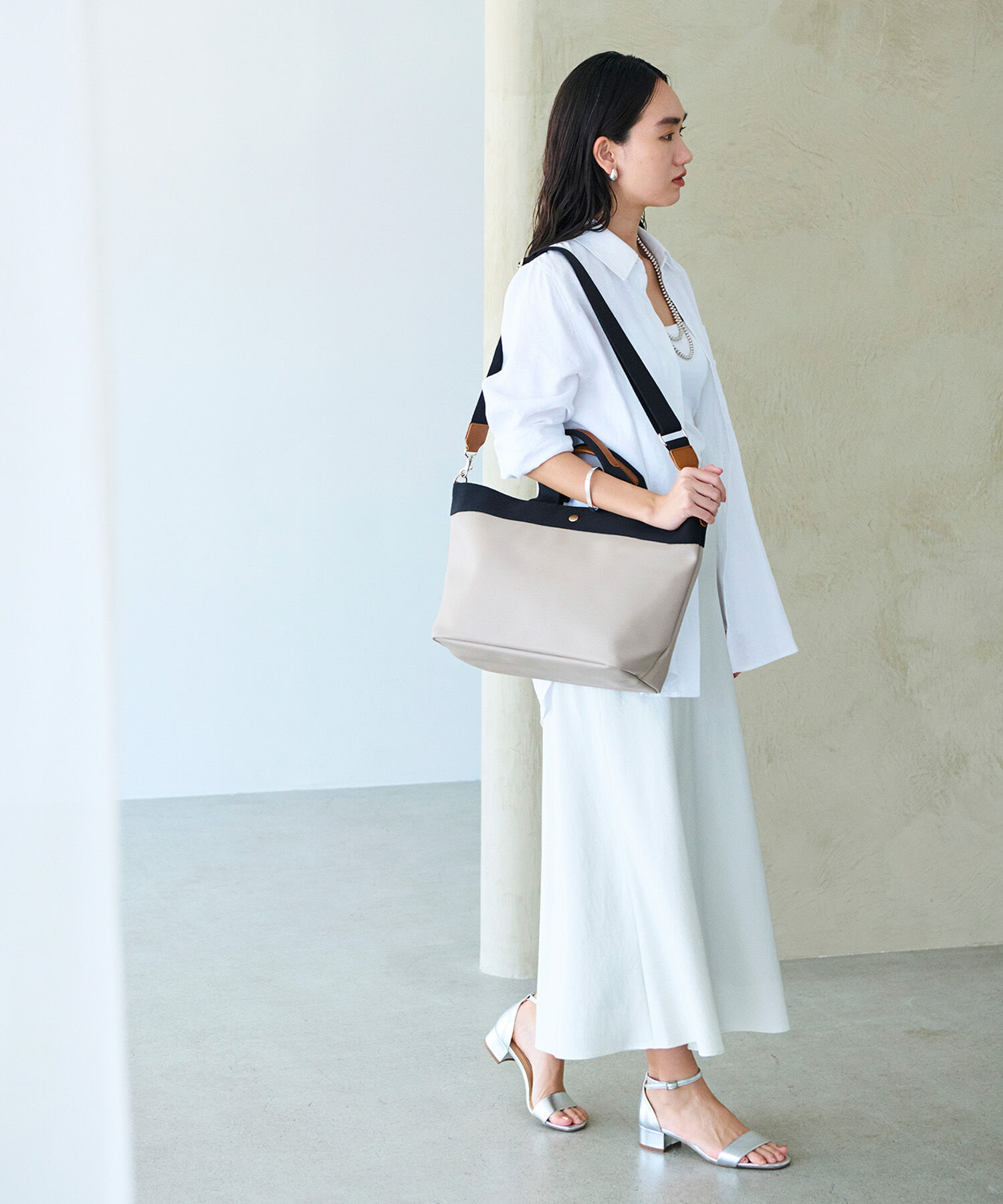 TOPKAPI BREATH「【人気色が限定復活！】【Breath TOPKAPI】RIPPLE リプル A4 トート バッグ L（ショルダー付き）」|ハンドバッグ|