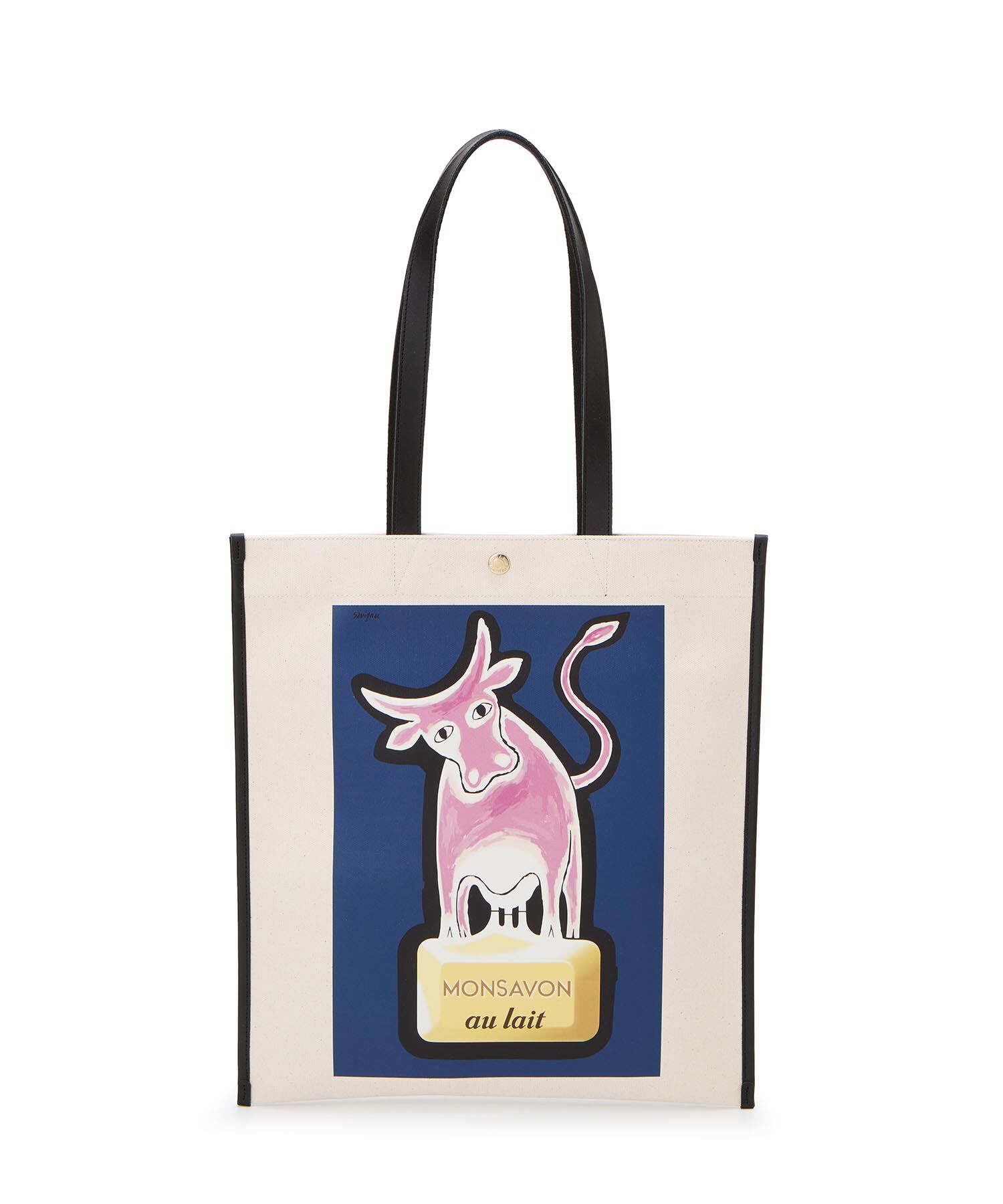 TOPKAPI BREATH「サヴィニャック &times; Breath TOPKAPI アート プリント フラット オーガニックキャンバス トート バッグ」|トートバッグ|