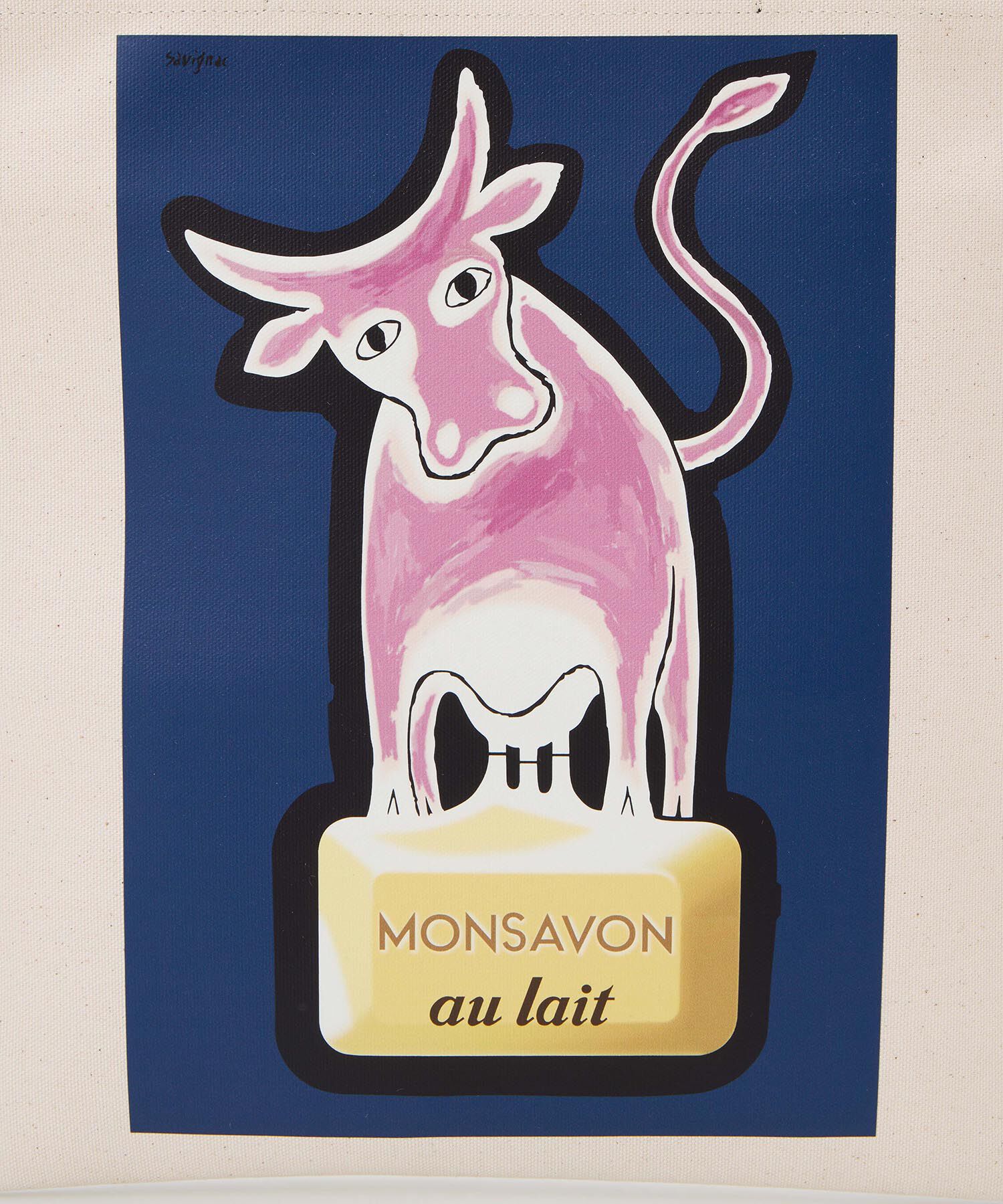 TOPKAPI BREATH「サヴィニャック &times; Breath TOPKAPI アート プリント フラット オーガニックキャンバス トート バッグ」|トートバッグ|