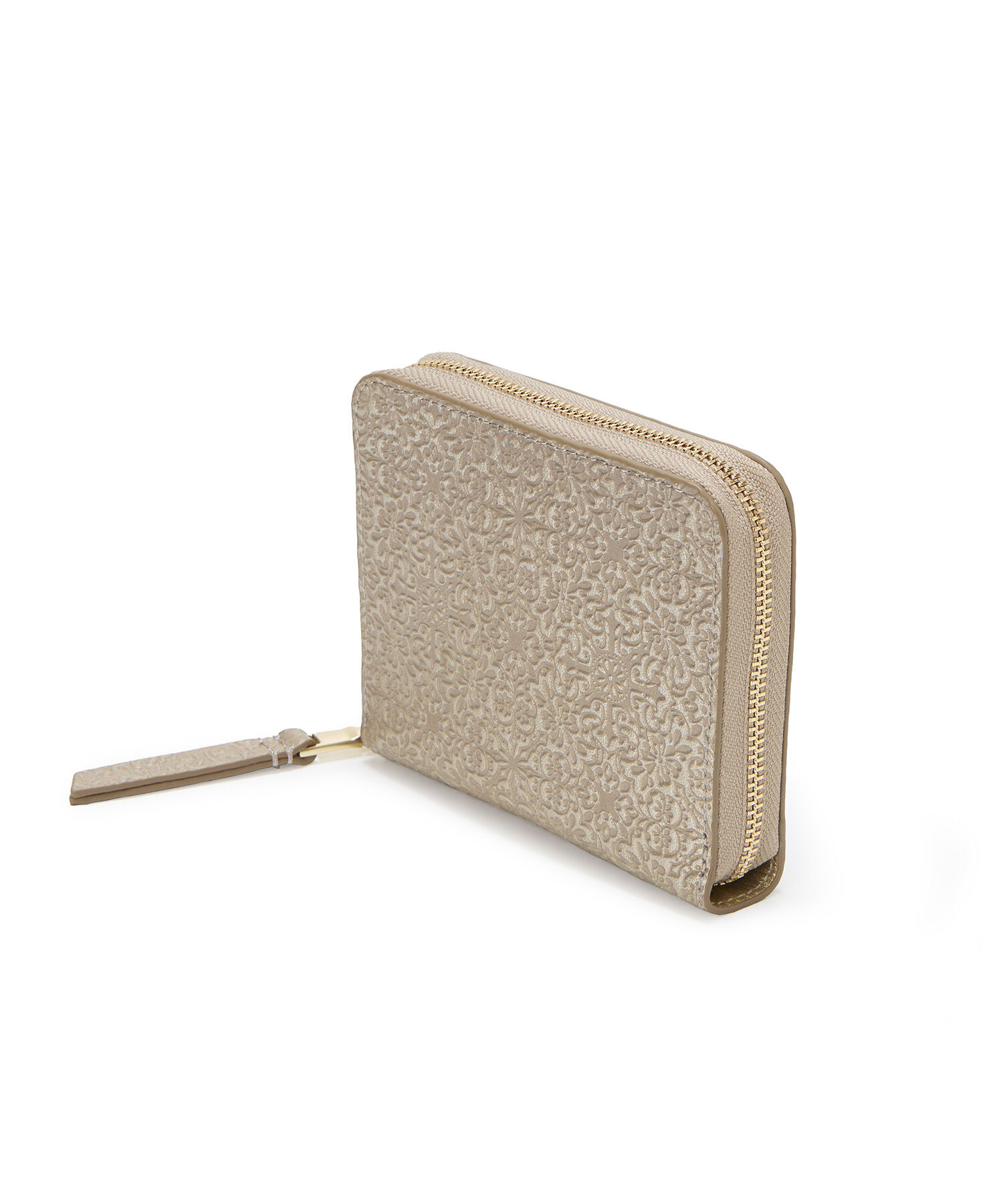 TOPKAPI TREASURE「【TREASURE TOPKAPI】オリジナル エンボスレザー ラウンド 二つ折り財布」|財布|