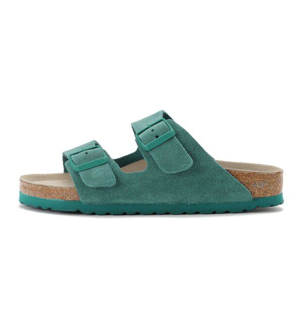 BIRKENSTOCK「【ビルケンシュトック】アリゾナ/ダークティール スエードレザー/サンダル レディース/ARIZONA」|サンダル|