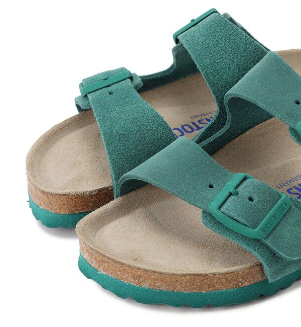 BIRKENSTOCK「【ビルケンシュトック】アリゾナ/ダークティール スエードレザー/サンダル レディース/ARIZONA」|サンダル|