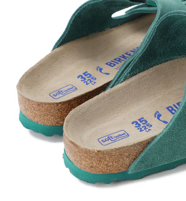 BIRKENSTOCK「【ビルケンシュトック】アリゾナ/ダークティール スエードレザー/サンダル レディース/ARIZONA」|サンダル|
