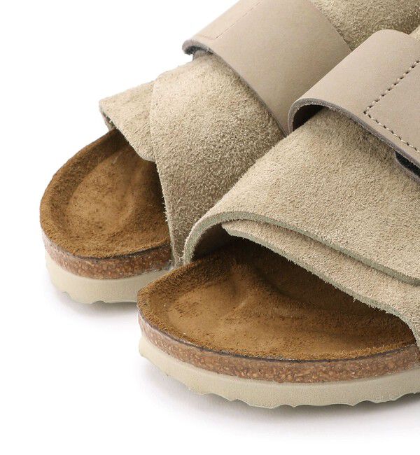 BIRKENSTOCK「【ビルケンシュトック】キョウト/トープ スエードレザー ヌバックレザー/サンダル レディース」|サンダル|