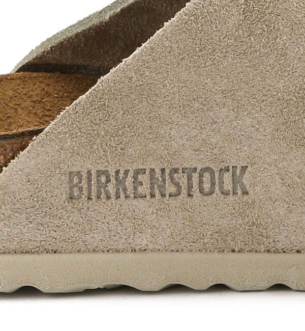 BIRKENSTOCK「【ビルケンシュトック】キョウト/トープ スエードレザー ヌバックレザー/サンダル レディース」|サンダル|