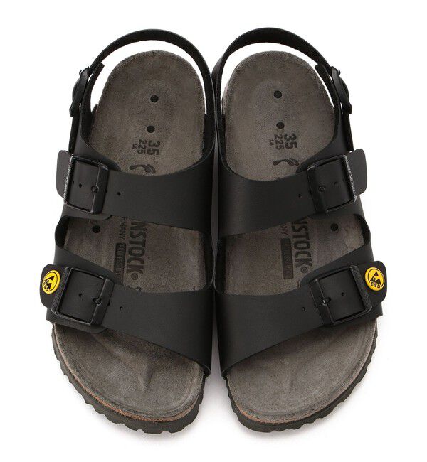 BIRKENSTOCK「【ビルケンシュトック】ミラノ ESD/ブラック ビルコフロー/サンダル レディース/MILANO」|サンダル|