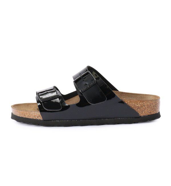 BIRKENSTOCK「【ビルケンシュトック】アリゾナ/パテントブラック ビルコフロー/サンダル レディース」|サンダル|