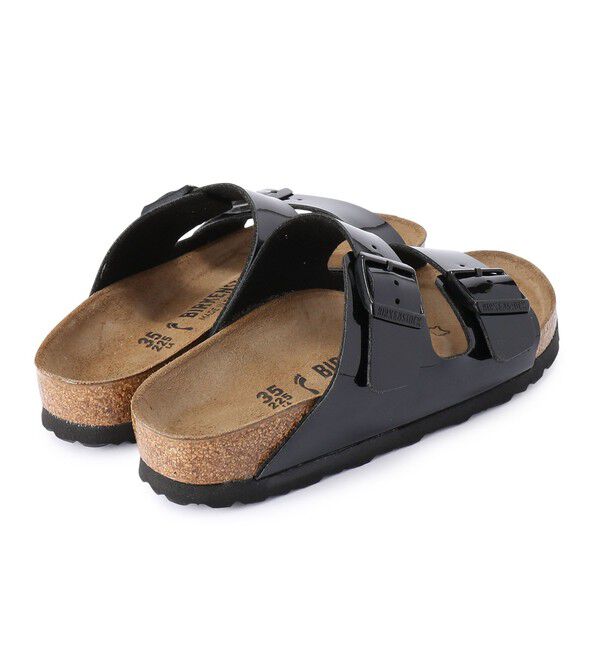 BIRKENSTOCK「【ビルケンシュトック】アリゾナ/パテントブラック ビルコフロー/サンダル レディース」|サンダル|
