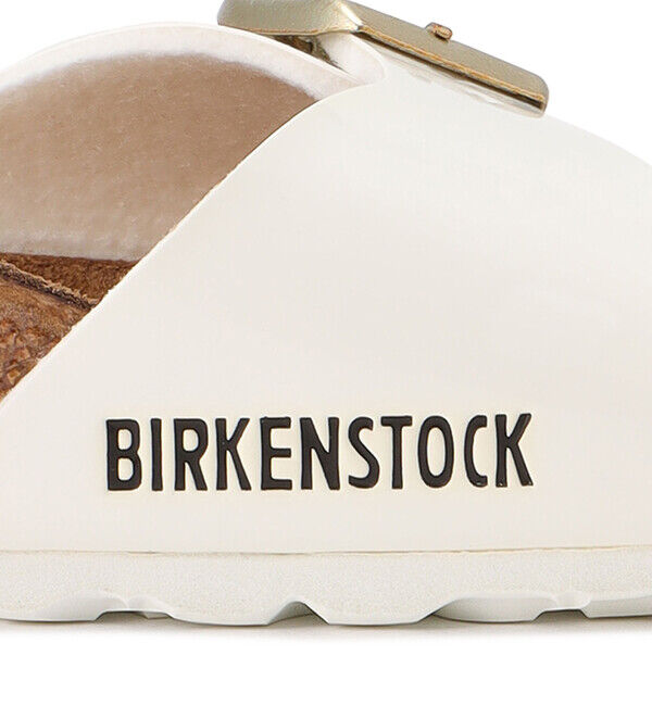 BIRKENSTOCK「【ビルケンシュトック】マドリッド/パテントホワイト ビルコフロー/サンダル レディース」|サンダル|