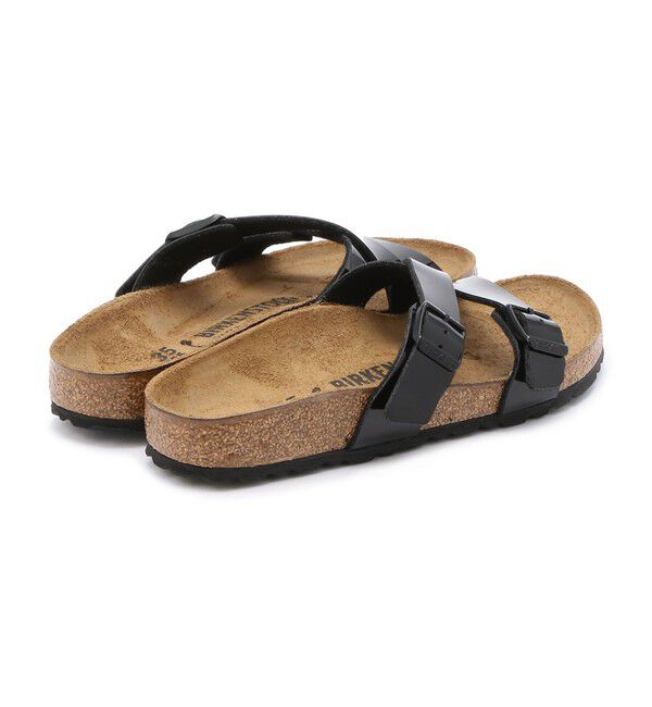 BIRKENSTOCK「【ビルケンシュトック】ヤオ バランス/パテントブラック ビルコフロー/サンダル レディース」|サンダル|