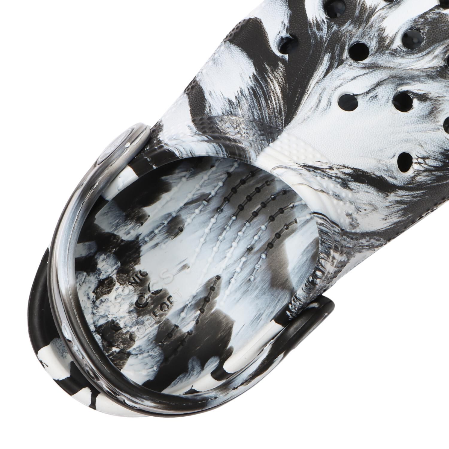 crocs「【crocs】18-21 CLASSIC MARBLED CLOG K」|サンダル|