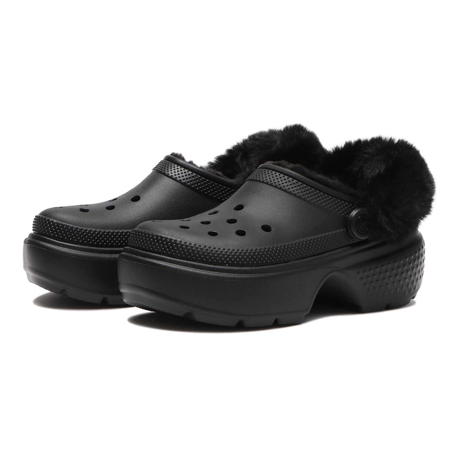 crocs「【crocs】STOMP LINED CLOG」|サンダル|