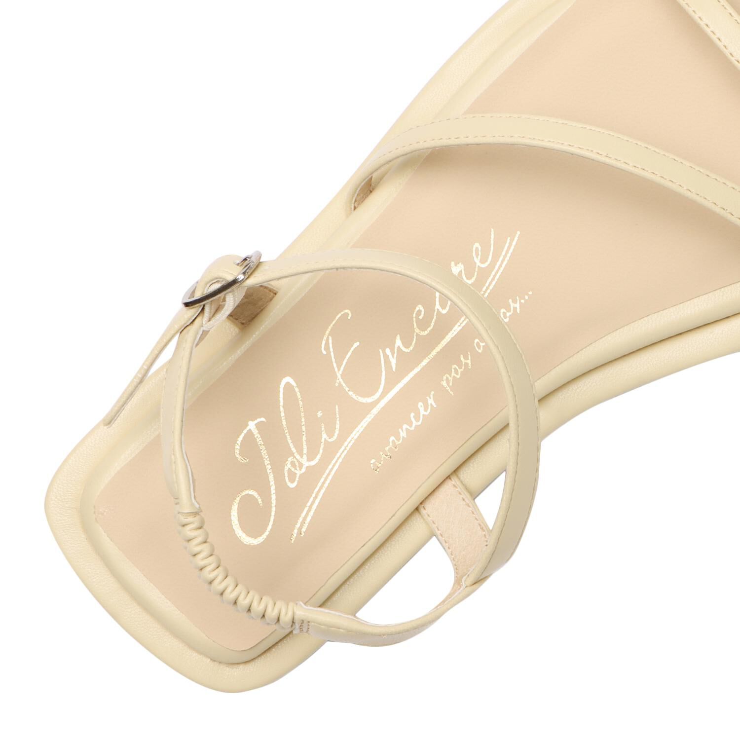 JOLI ENCORE「【JOLI ENCORE(FR)】LINE SANDAL 5」|サンダル|