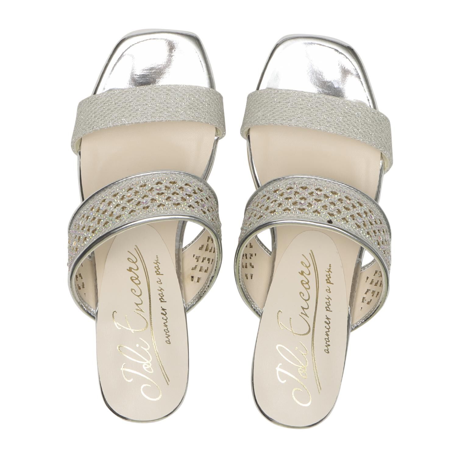 JOLI ENCORE「【JOLI ENCORE(FR)】DOUBLE BELT SANDALS 4.5」|サンダル|
