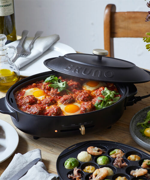 BRUNO「オーバルホットプレート」|電化製品|