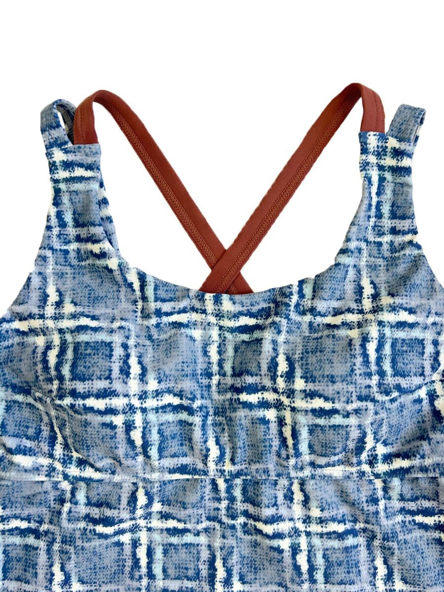 ALBOVE「ブロック調チェック柄タンクブラトップス」|その他|