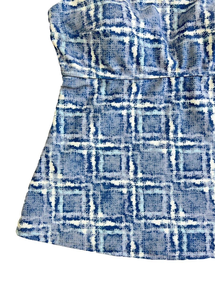 ALBOVE「ブロック調チェック柄タンクブラトップス」|その他|