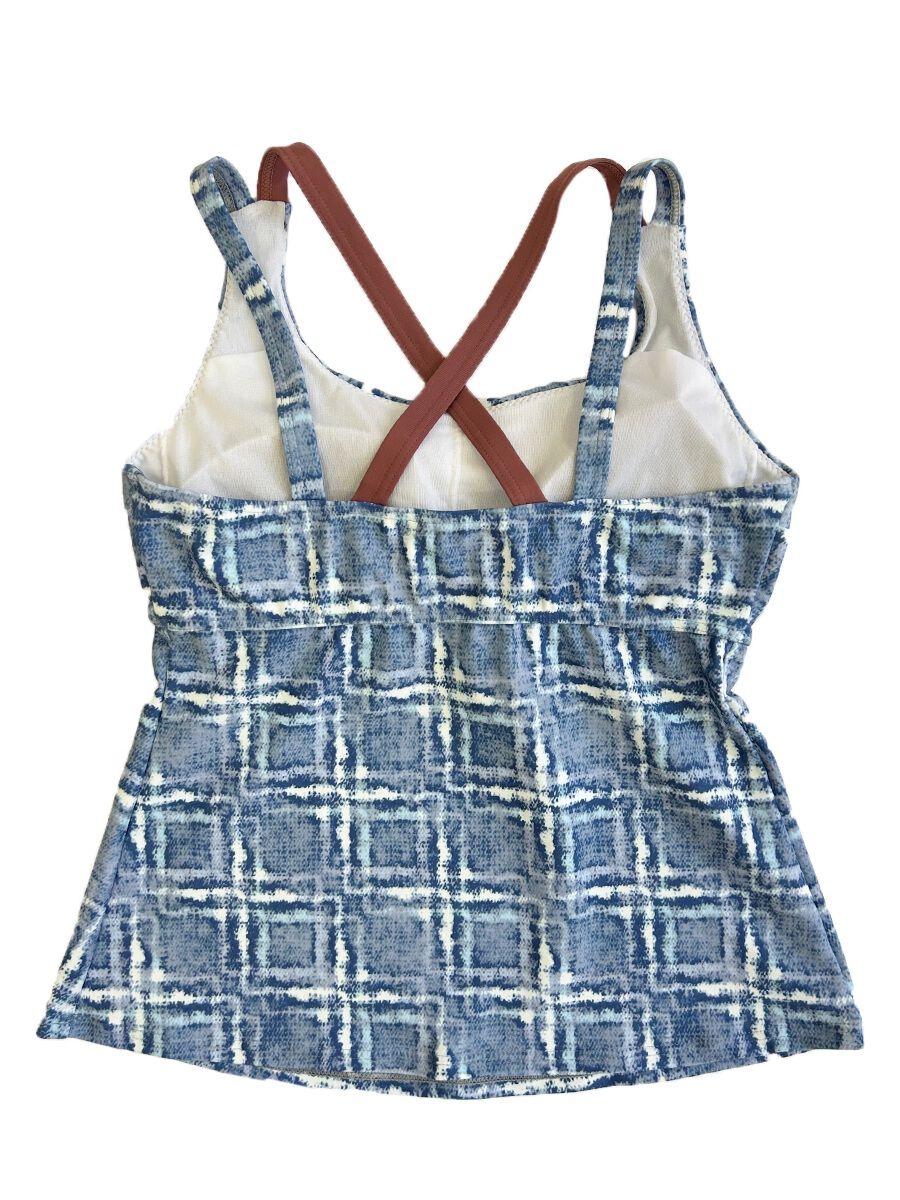 ALBOVE「ブロック調チェック柄タンクブラトップス」|その他|