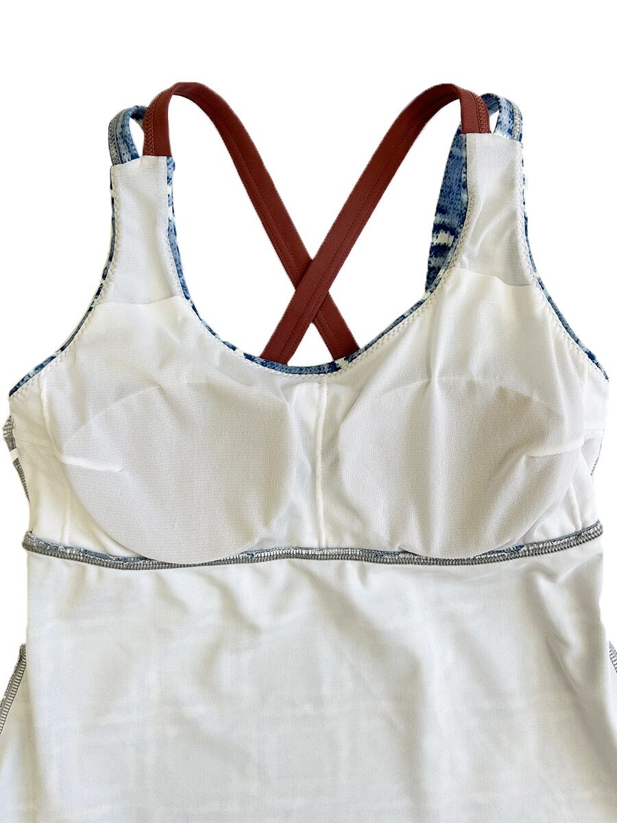 ALBOVE「ブロック調チェック柄タンクブラトップス」|その他|