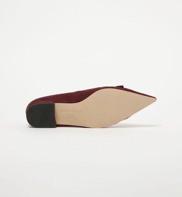 ODETTE E ODILE「ウィングリボンポインテッド フラット20&uarr;」|パンプス|