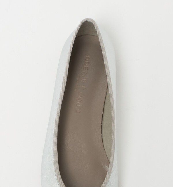 ODETTE E ODILE「スクエアバレエ フラット10&darr;&uarr;」|バレエシューズ|