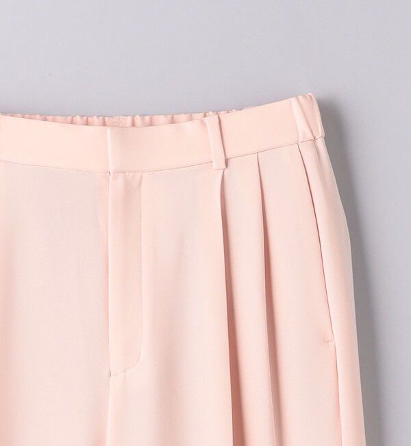 UNITED ARROWS「ポリエステル 2タック ワイドパンツ」|スラックス|