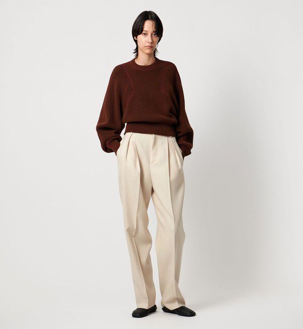 AEWEN MATOPH「＜AEWEN MATOPH＞ツイルタックパンツ」|チノ|