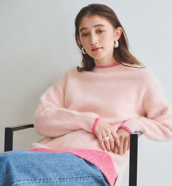 UNITED ARROWS♡フォックスカシミヤ クルーネック ニット　新品未使用 UNITED ARROWS LTD. OUTLET｜フォックス カシミヤ クルーネック ニット