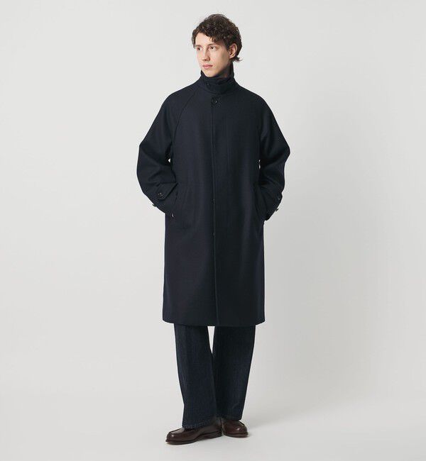 UNITED ARROWSウーステッドメルトン バルマカーンコート 新品同様 ウーステッドメルトン バルマカーンコート（UNITED ARROWS）｜ルミネの